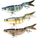 Leurre articul�3 pi�ce 13. 5cm leurre peche carnassierapp�ts artificiels � articulations multiples r�alistes ...