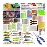 Leurre de pche - non spcifi - kit 350 pcs - accessoires complets - haute qualit - portable