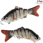 Leurres de pche ralistes kit leurres de pche leurres artificiels pour pcher des poissons prdateurs ...