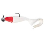 Leurre souple delalande sandra mont 9cm 7g (x2) - longueur:9 poids (g):7 couleur:blanc tete rouge quantit ...