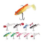 Leurre souple - non spécifié - 8cm - 10 pièces - holographique - idéal pour pêche carnassier Leurre souple - non spécifié - 8cm - 10 pièces - holographique - idéal pour pêche carnassier