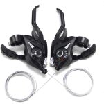 Levier de vitesse v - brake st ef51 3x7 vitesse manette d�railleur avec c�ble pour vtt v�lo course