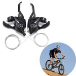Levier de vitesse v - brake st ef51 3x7 vitesse manette drailleur pour vtt vlo course - annefly - blanc ...