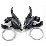 Levier de vitessemanette d�railleur avec c�ble pour vtt v�lo course levier de frein pour ef500 3x7 vitesse ...