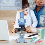 Lex kit scientifique de microscope pour enfants ensemble de microscope pour enfants jouet de loupe ducative ...