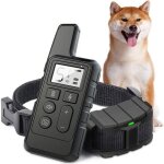 Leytn collier de dressage pour chien lectrique collier d'entranement anti aboiement chien tanche ...