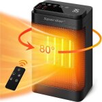 Li - chauffage dappoint economique 1500w radiateur soufflant avec tlcommande 80 oscillation chauffage ...