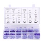 Lia 270 pcs - kit de climatisation de voiture compresseur joint torique en caoutchouc rondelle - violet ...
