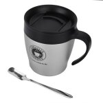 Tasse  caf - lia - mug isotherme en acier inoxydable - argent - mixte - adulte