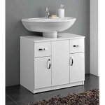 Liberoshopping. eu - votre maison dans un click meuble cache - colonne 2 portes 2 tiroirs blanc brillant ...