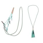 Licol pour cheval corde qhp combi liberty - ice green - cob