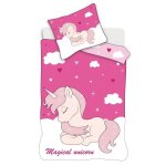 Parure de lit licorne magique b�b� coton 100% oeko - tex housse 100x135 cm taie 40x60 cm