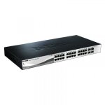 Switch - dlink - dgs - 1210 - 28 / e - 24 ports 10 / 100 - 4 ports gigabit sfp - rackable