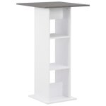 Life#8497table de bar de 4  6 personnes de haute qualit - dcor table  manger seule - table haute ...