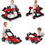 Lifezeal trotteur bb 4 en 1 volutif avec sige rglable en 3 hauteurs marcheur bb charge de 15 kg ...