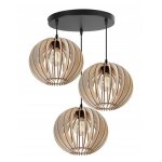 Light - home abat jour suspension luminaire lustre industriel timber - moderne - en metal et bois - rond ... Light - home abat jour suspension luminaire lustre industriel timber - moderne - en metal et bois - rond ...