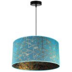 Light - home abat jour suspension luminaire lustre industriel werona - classique - en metal - bleu - ... Light - home abat jour suspension luminaire lustre industriel werona - classique - en metal - bleu - ...