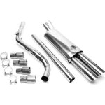 Ligne echappement catback inox vw golf 4 cabriolet de 1998 a 2002 - 30617083