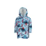 Lilo et stitch - sweat couverture � capuche enfant - 3 � 6 ans - poncho disney gar�on
