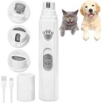 Lime � ongles �lectrique pour chat et chien 2 vitesses lime � ongles rechargeable pour chien silencieuse ...