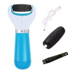 Lime � pied �lectrique rechargeable par usb pour soins des pieds �pilateur de callosit�s p�dicure pour ...