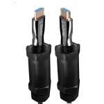 Lindy cble hdmi 2. 1 blind actif sur fibre optique 8k 60hz / 4k 120hz - 10m
