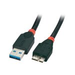 Lindy cble usb 3. 0 type a / micro b - 1m - noir