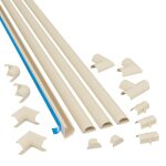 D - line kits de goulottes et raccords 3015kit003 cachez et prot�gez les c�bles facilement goulotte d�corative ...