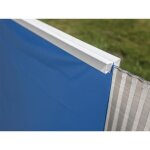 Liner bleu pour piscine acier ovale 634 x 399 x 132 m - gr
