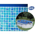 Liner imitation mosaïque pour piscine hors sol ovale de gre pool - 915 x 470 x 132 m Liner imitation mosaïque pour piscine hors sol ovale de gre pool - 915 x 470 x 132 m