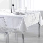 Nappes - promo linge - polyester - 150x240cm - blanc
