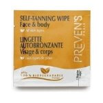 Lingette autobronzante - prevens - 1 lingette - hypoallerg�nique - visage et corps - bronzage uniforme ...