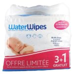 Lingettes fra�ches adapt�es aux peaux sensibles des nouveaux - n�s et pr�matur�s.