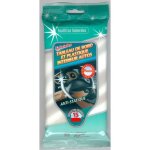 Lingettes humides tableau de bord voitures x 15