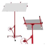 Linhoo l�ve - plaques pliable 68 kg hauteur 140 - 350 cm inclinaison 60� 3 roues avec frein pour plaques ...