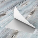 Lino sol rouleau vinyle adh�sif 90�15cm lle pvc adhesive sol bois bleu carrelage pour murs lino sol bois ...