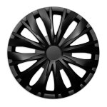 Lion noir - 4 enjoliveurs 14 pouces noir - set de 4 Lion noir - 4 enjoliveurs 14 pouces noir - set de 4