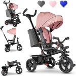 Tricycle bébé évolutif lionelo haari - poussette - jusquà 25 kg - siège réversible - grand panier et ... Tricycle bébé évolutif lionelo haari - poussette - jusquà 25 kg - siège réversible - grand panier et ...
