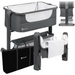 Lionelo timon 2en1 - lit volutif cododo avec matelas - de 0 kg  9 kg - hauteur et inclinaison rglables ...