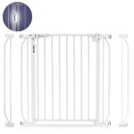 Lionelo truus slim led - barrière de sécurité bébé - 75 - 105 cm - fixation par pression - ouverture ... Lionelo truus slim led - barrière de sécurité bébé - 75 - 105 cm - fixation par pression - ouverture ...