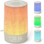 Liorque r�veil lumi�re naturelle : simulateur daube 30 sons relaxants 10 niveaux de luminosit� minuterie ...