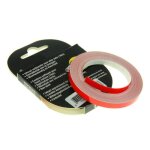 Liseret de jante autocollant - non spcifi - 3mmx10m - rouge - rsistant aux intempries - dcoration ...