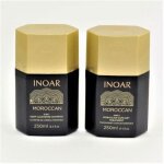 Kit lissage br�silien inoar marroquino 2x250 ml ? k�ratine argile blanche & huile de cacao