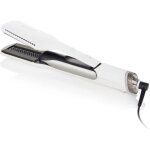 Lisseur schant 2 - en - 1 - ghd - duet style - blanc - plaques ultra gloss - technologie airfusion