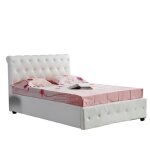 Lit 2 places 160x200 cm cocto simili cuir sommier inclus Lit 2 places 160x200 cm cocto simili cuir sommier inclus