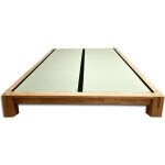 Lit tokio tatami naturel 200x180x20 cm