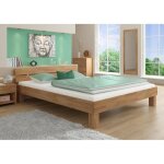Lit adulte moderne en hêtre massif naturel extra long 180x220 avec sommier et matelas 60. 86 - 18 - 220m ... Lit adulte moderne en hêtre massif naturel extra long 180x220 avec sommier et matelas 60. 86 - 18 - 220m ...
