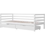 Lit banquette pour enfant 190x90cm avec tiroirs jules Lit banquette pour enfant 190x90cm avec tiroirs jules
