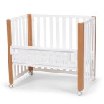 Lit bébé en bois 4 en 1 koya + avec matelas - kinderkraft - blanc - lit à barreaux - evolutif - hauteur ... Lit bébé en bois 4 en 1 koya + avec matelas - kinderkraft - blanc - lit à barreaux - evolutif - hauteur ...