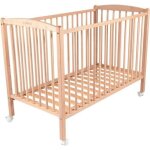 Lit bébé évolutif en bois combelle - modèle arthur - 60x120cm - hauteur réglable - roulettes Lit bébé évolutif en bois combelle - modèle arthur - 60x120cm - hauteur réglable - roulettes